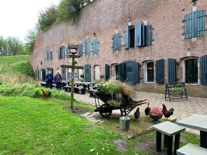Fort Sabina, gebouwd in opdracht van Napoleon in 1811