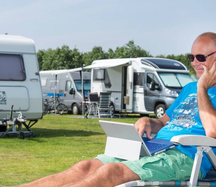 Wifi op de hele camping